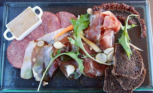 Charcuterie Plate at Mission Hill Estate Winery